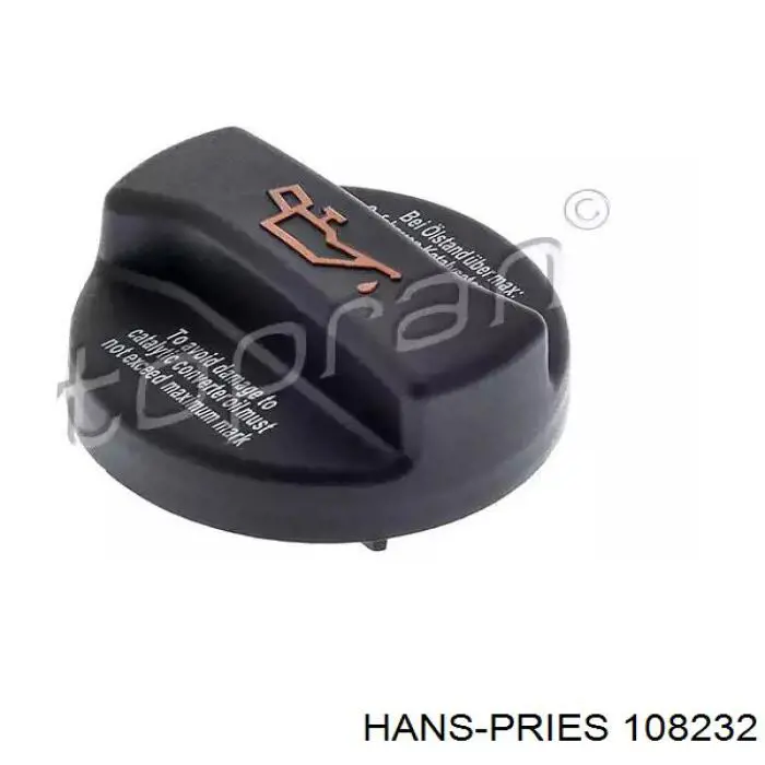 Comprar 108232 Hans Pries (Topran) Tapa de aceite de motor