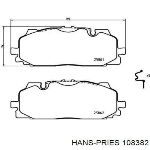 108382 Hans Pries (Topran) cilindro maestro de embrague