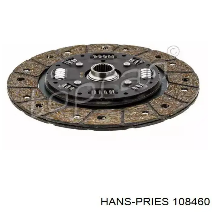 Comprar 108460 Hans Pries (Topran) Disco de embrague