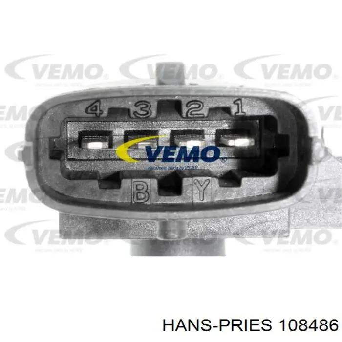 Comprar 108486 Hans Pries (Topran) Manija exterior izquierda de puerta delantera