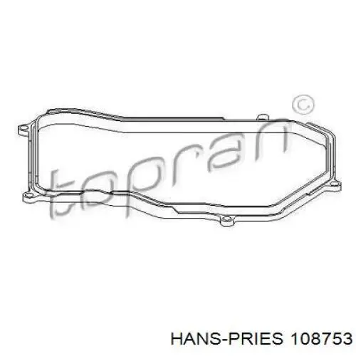 108753 Hans Pries (Topran) junta, cárter de aceite, caja de cambios