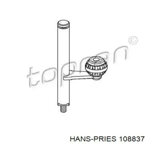 108837 Hans Pries (Topran) soporte caja de cambios palanca selectora
