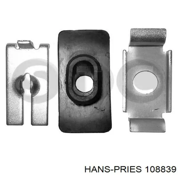 108839 Hans Pries (Topran) soporte caja de cambios palanca selectora