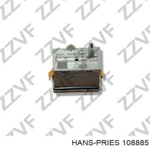 Boton de luz de emergencía 108885 Hans Pries (Topran)