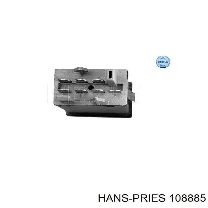 Interruptor warning Hans Pries (Topran) 108885