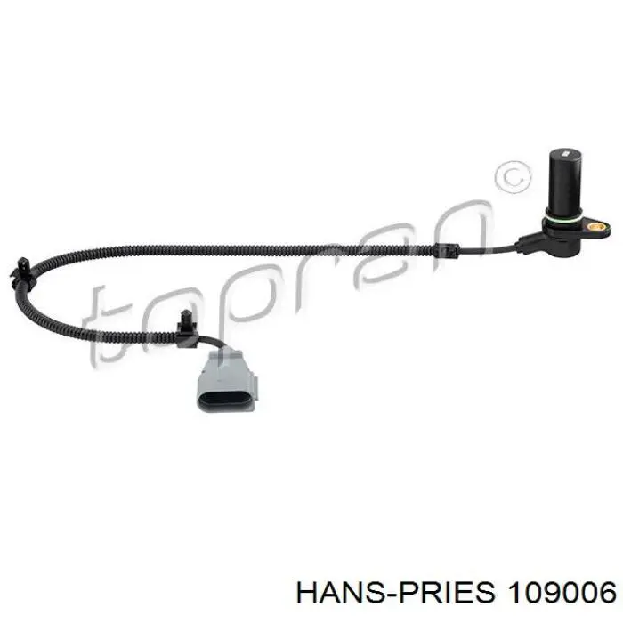 109006 Hans Pries (Topran) manguera tuberia de radiador (gases de escape)