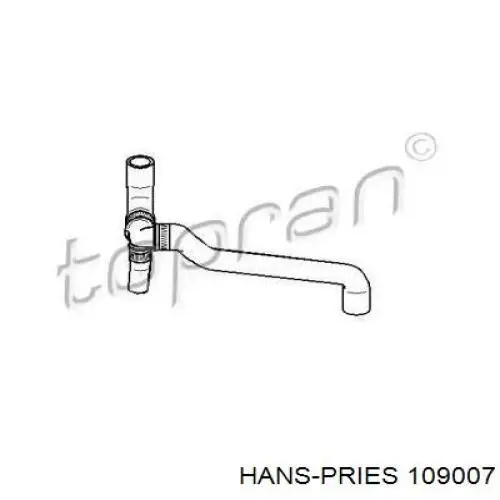 109007 Hans Pries (Topran) manguera de refrigeración
