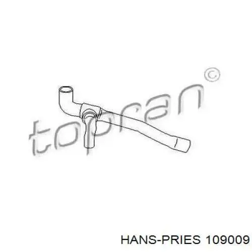 109009 Hans Pries (Topran) conducto refrigerante, bomba de agua, de recepción