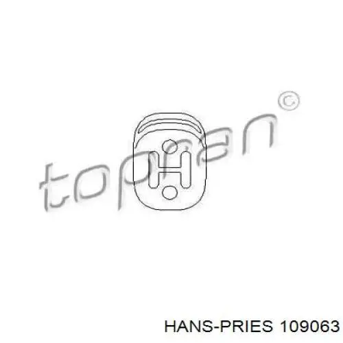 109063 Hans Pries (Topran) soporte escape