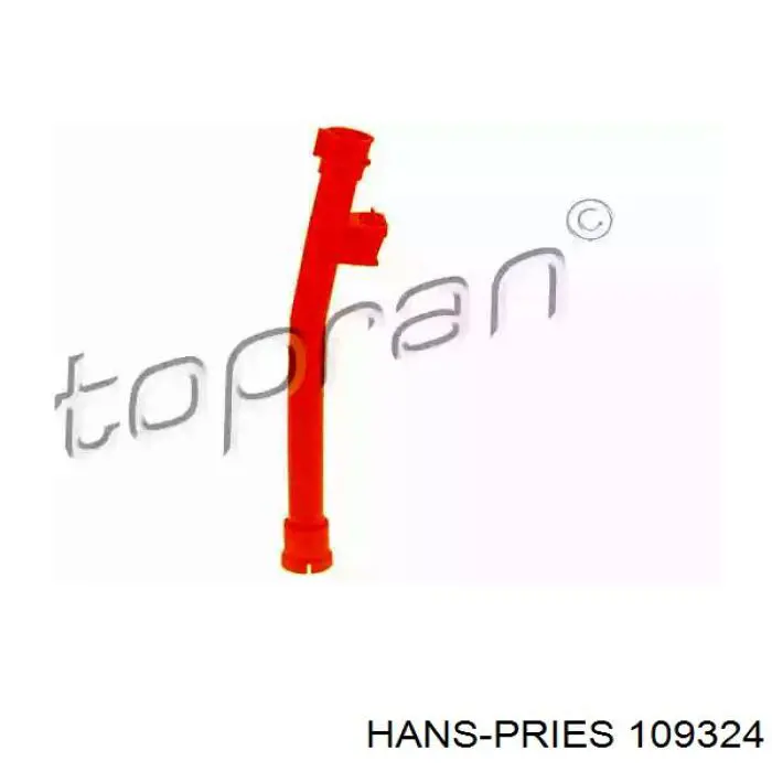 109324 Hans Pries (Topran) embudo, varilla del aceite, motor