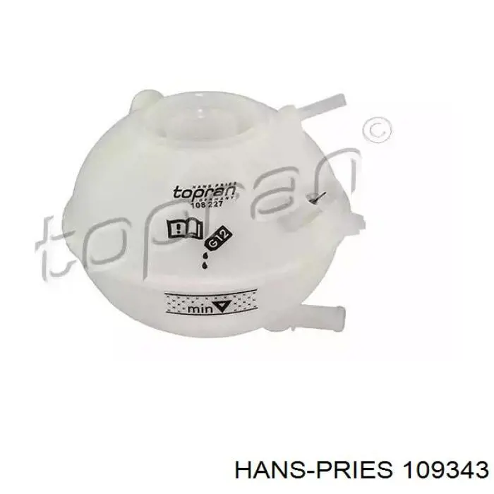 Vaso de expansión 109343 Hans Pries (Topran)