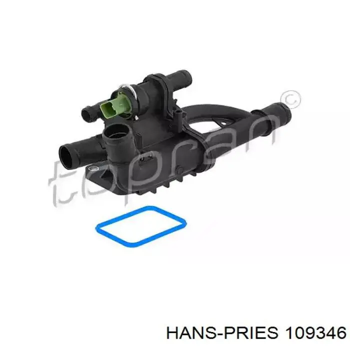 Caja de termostato 109346 Hans Pries (Topran)