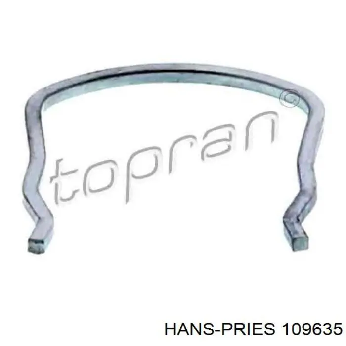 109635 Hans Pries (Topran) brida del sistema de refrigeración (triple)