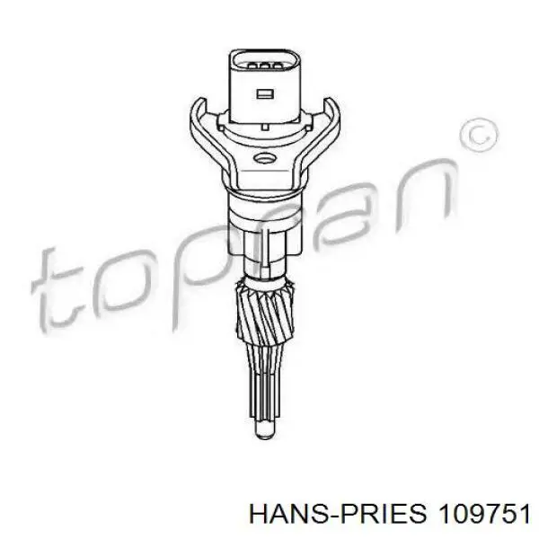 109751 Hans Pries (Topran) sensor de velocidad