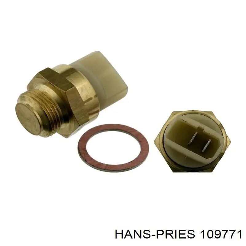 109771 Hans Pries (Topran) sensor, temperatura del refrigerante (encendido el ventilador del radiador)