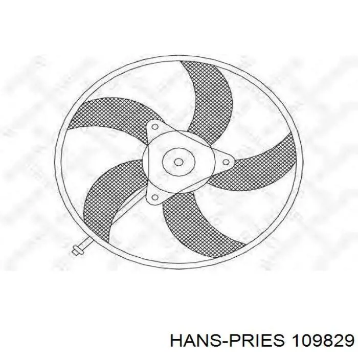 Ventilador de radiador Hans Pries (Topran) 109829 precio, desde 66,60 EUR