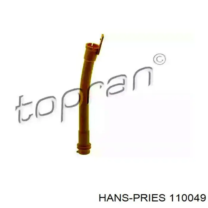 110049 Hans Pries (Topran) embudo, varilla del aceite, motor