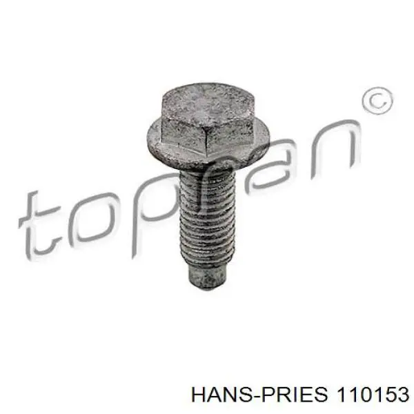 Fuelle, amortiguador delantero 110153 Hans Pries (Topran)
