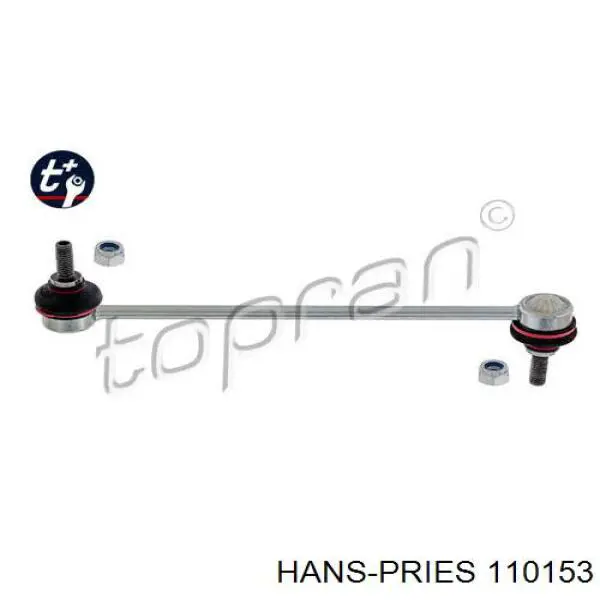Caperuza protectora/fuelle, amortiguador delantero Hans Pries (Topran) 110153