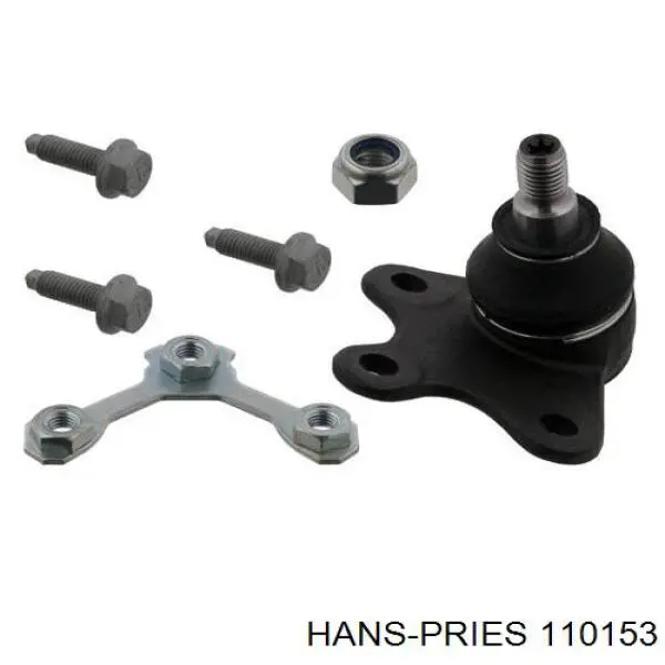 Guardapolvo del amortiguador delantero Hans Pries (Topran) 110153 precio, desde 5,10 EUR