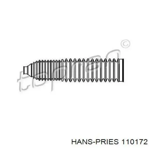 110172 Hans Pries (Topran) bota de direccion derecha (cremallera)