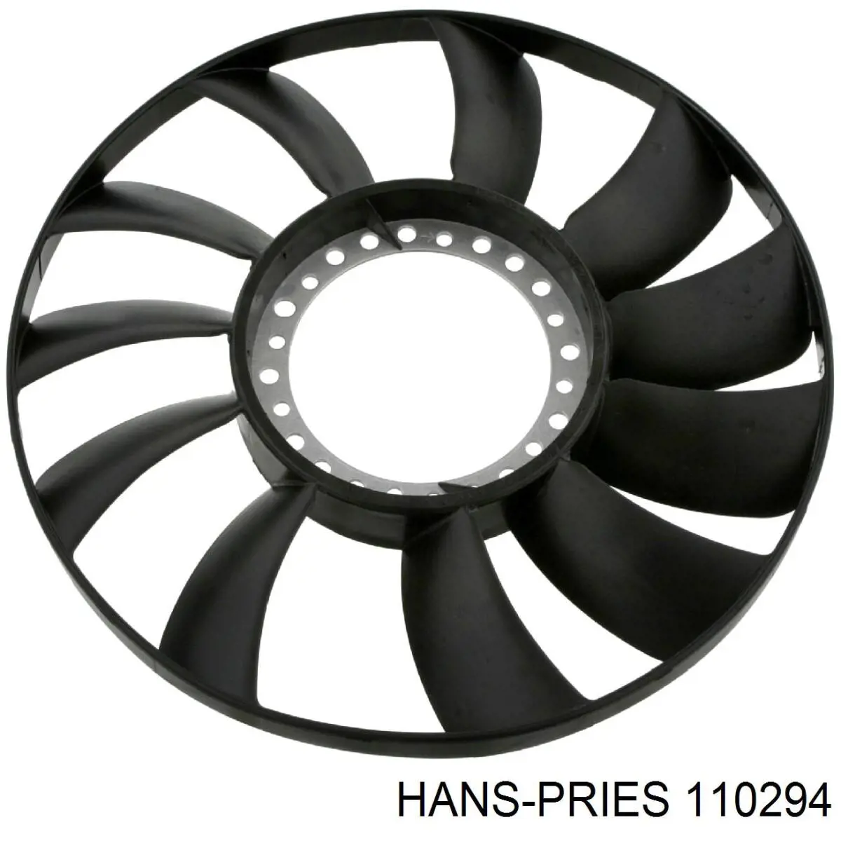 110294 Hans Pries (Topran) rodete ventilador, refrigeración de motor