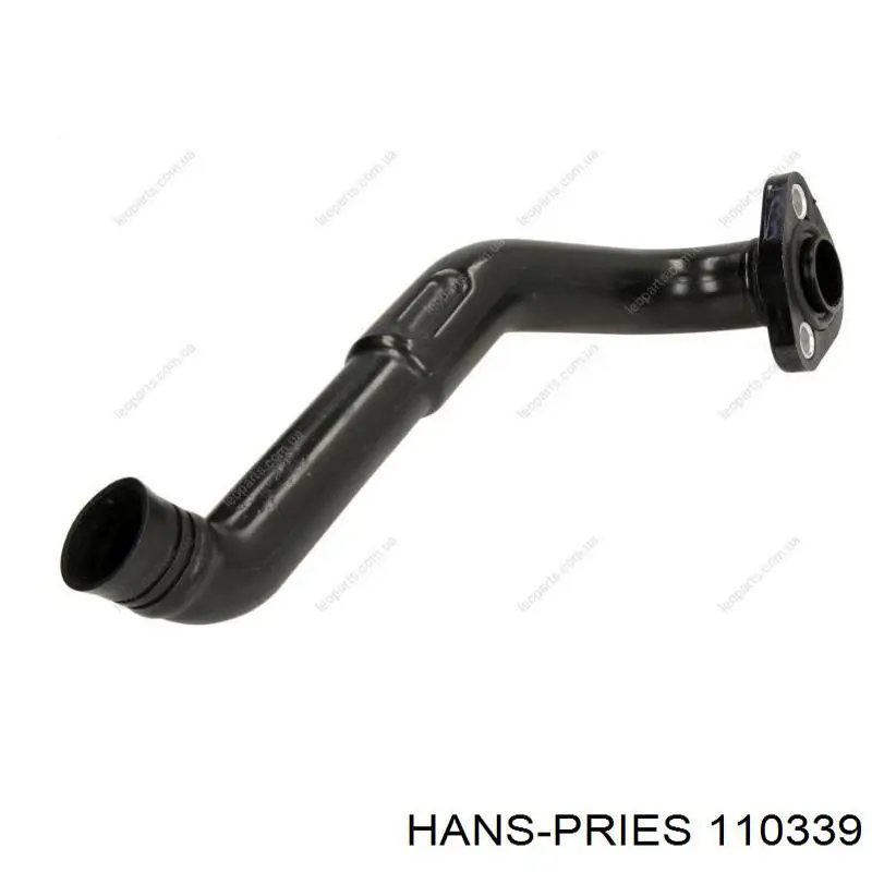 Tubo del sistema de recirculación de gases de escape EGR 110339755 Hans Pries (Topran)