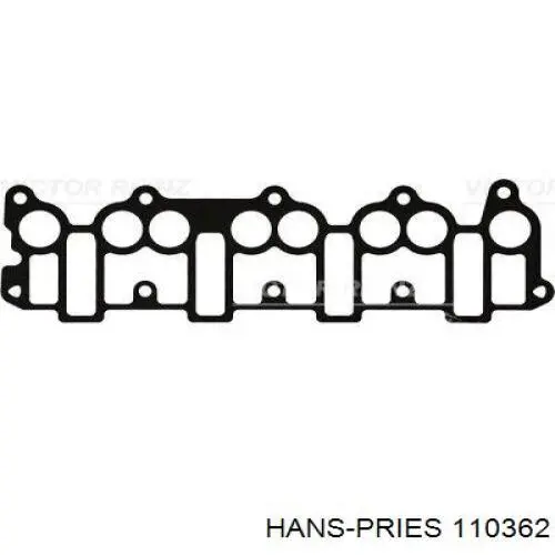 110362 Hans Pries (Topran) Brida del sistema de refrigeración (triple unión)
