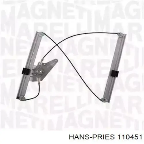 Comprar 110451 Hans Pries (Topran) Mecanismo de elevalunas delantero izquierdo