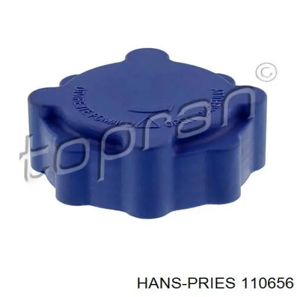 110656 Hans Pries (Topran) tapón, depósito de refrigerante