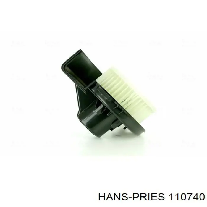 110740 Hans Pries (Topran) motor eléctrico, ventilador habitáculo