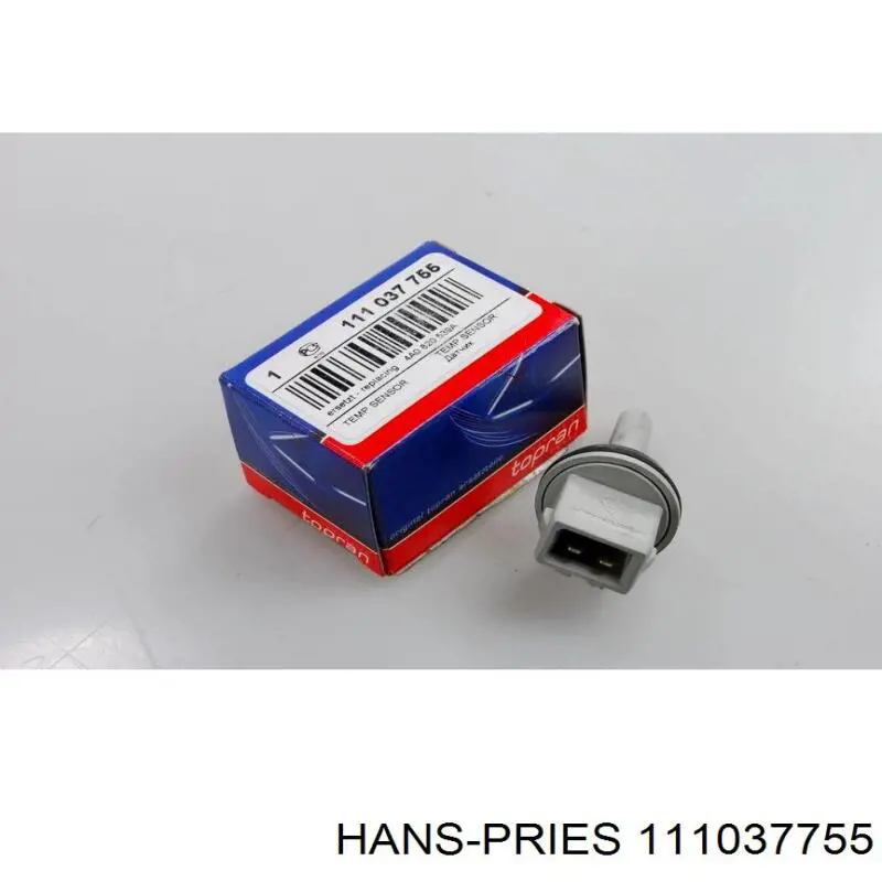 111 037 755 Hans Pries (Topran) sensor de temperatura del interior