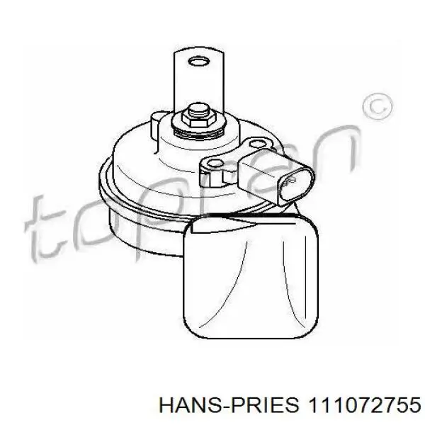 111 072 755 Hans Pries (Topran) bocina