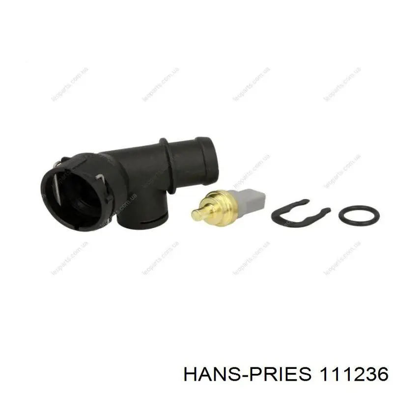 111236 Hans Pries (Topran) acoplado rapido, manguera de el radiador