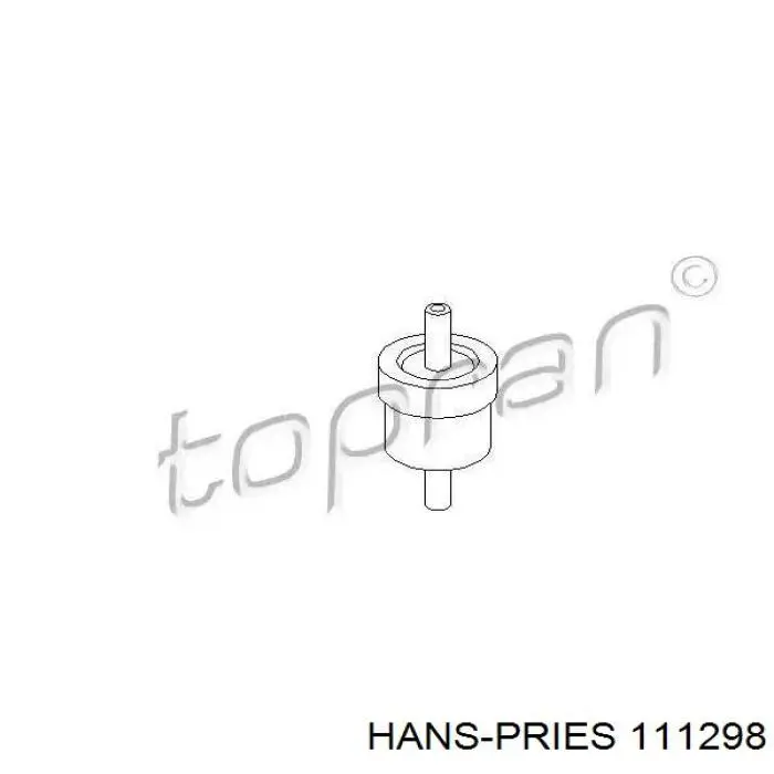 Válvula de retención neumática Hans Pries (Topran) 111298 precio, desde 2,98 EUR