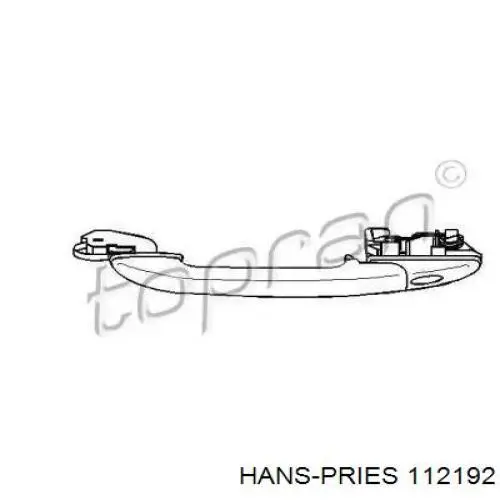 112 192 Hans Pries (Topran) tirador de puerta exterior delantero