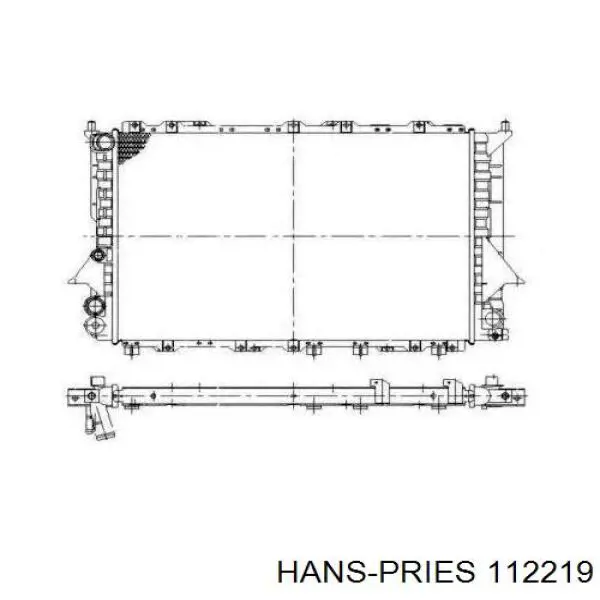 112219 Hans Pries (Topran) radiador refrigeración del motor