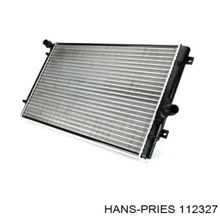 112 327 Hans Pries (Topran) radiador refrigeración del motor