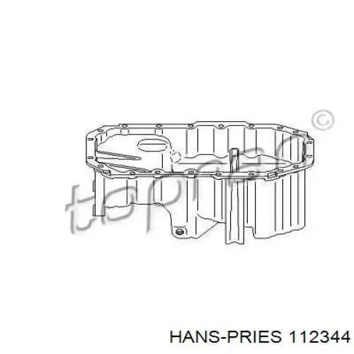 112344 Hans Pries (Topran) cárter de aceite