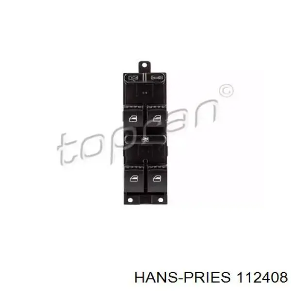 112408 Hans Pries (Topran) interruptor de elevalunas delantera izquierda