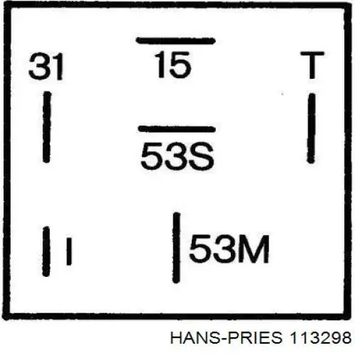 113298 Hans Pries (Topran) Junta termostato