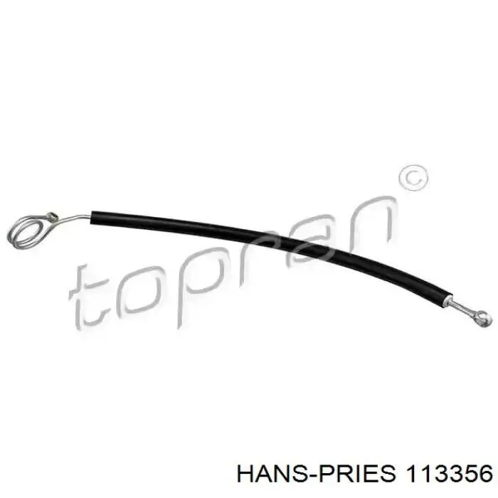 Manguera de alta presión de la dirección asistida desde la bomba hasta la cremallera Hans Pries (Topran) 113356 precio, desde 41,85 EUR