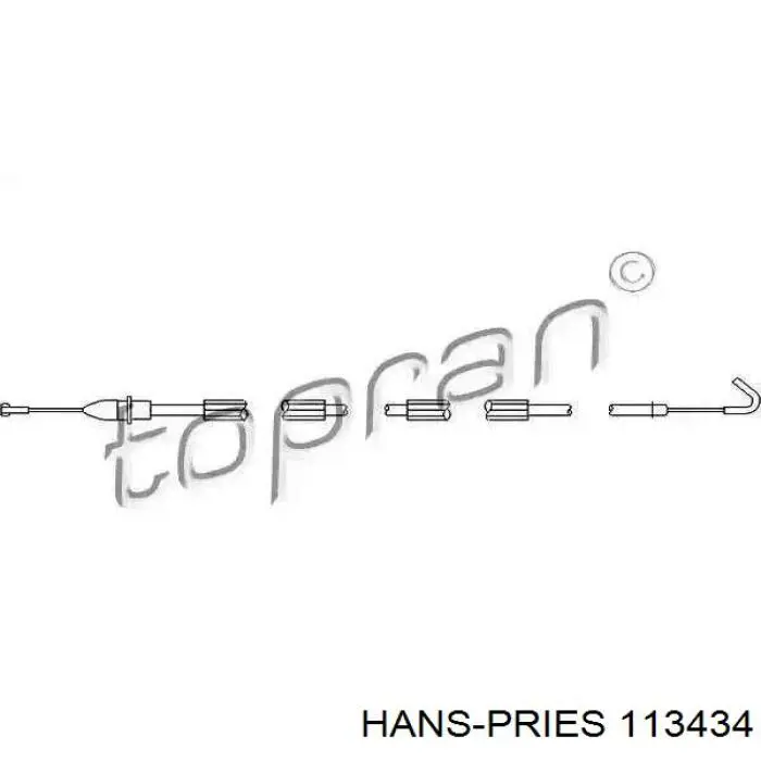 Comprar 34839005 AND Cable de apertura de cerradura de puerta trasera