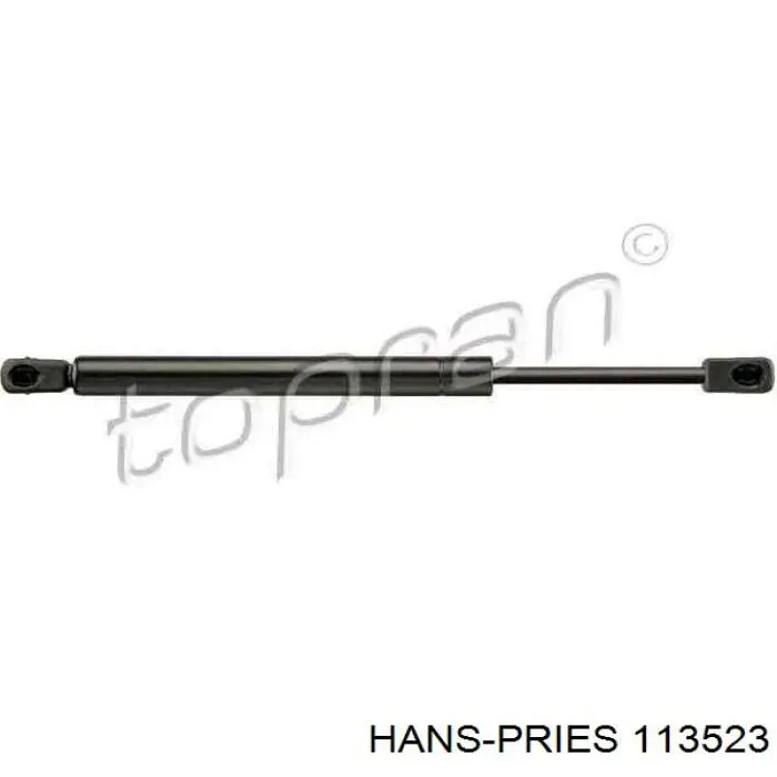 113523 Hans Pries (Topran) muelle neumático, capó de motor
