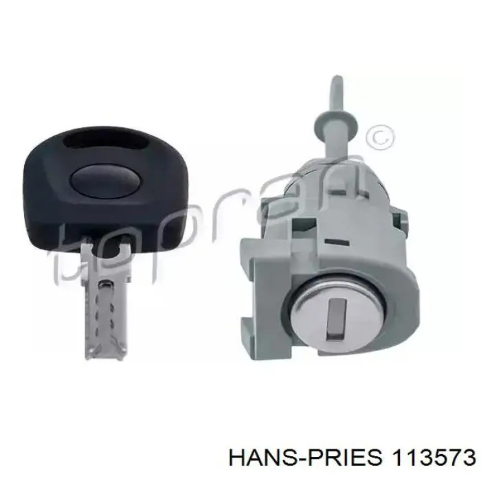 Comprar 113573 Hans Pries (Topran) Cilindro de cerradura de puerta delantera izquierda