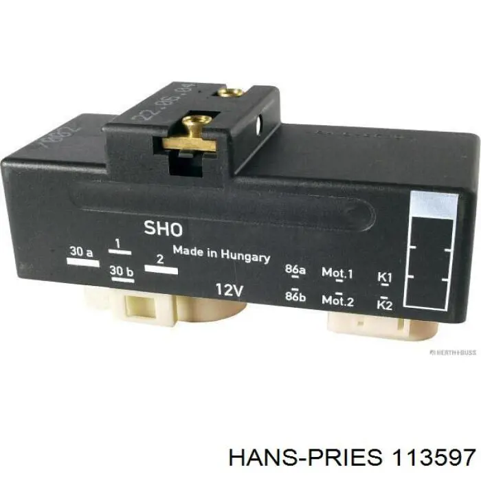 Regulador de velocidad del ventilador de refrigeración (unidad de control) Hans Pries (Topran) 113597 precio, desde 24,68 EUR