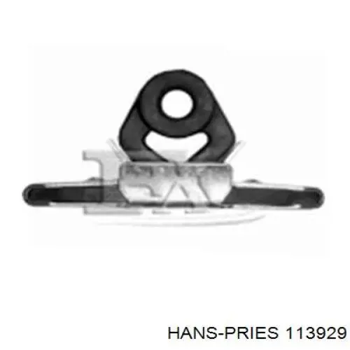 113929 Hans Pries (Topran) soporte de motor trasero