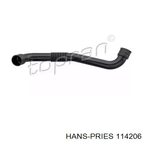 114206 Hans Pries (Topran) tubo de ventilacion del carter (separador de aceite)