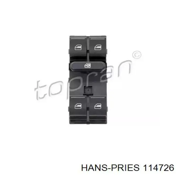 Unidad de control de elevalunas delantera izquierda Hans Pries (Topran) 114726 precio, desde 24,50 EUR