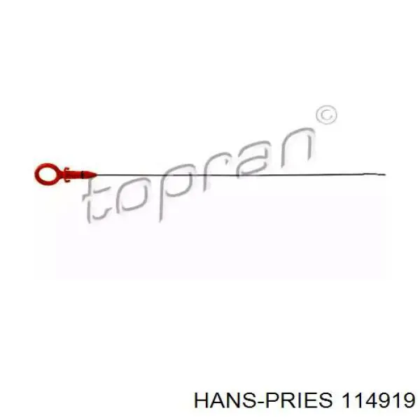 114919 Hans Pries (Topran) varilla de nivel de aceite